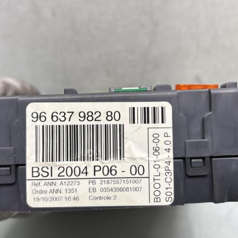 Kit de demarrage PEUGEOT 207 Photo n°3