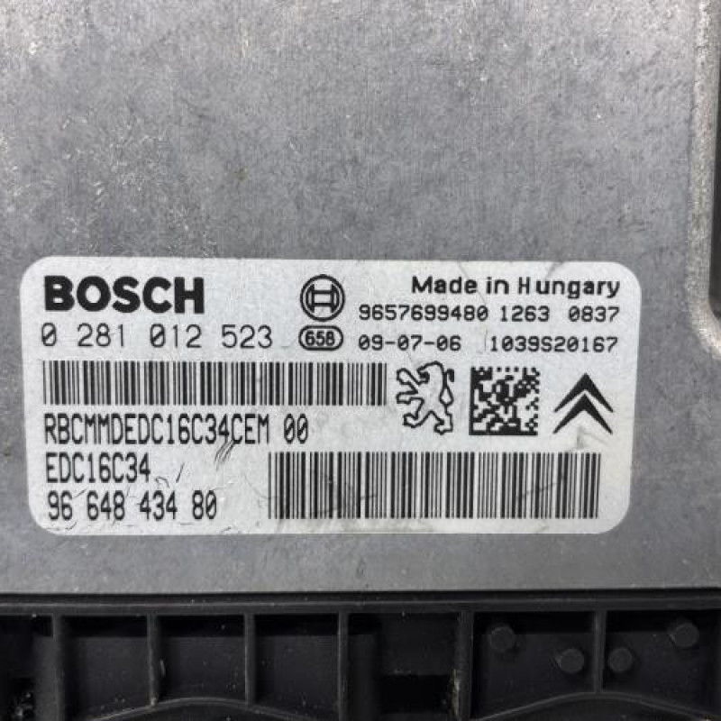 Kit de demarrage PEUGEOT 207 Photo n°8