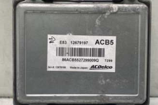 Calculateur moteur OPEL CORSA E Photo n°1