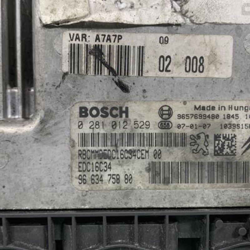 Kit de demarrage PEUGEOT 207 Photo n°9