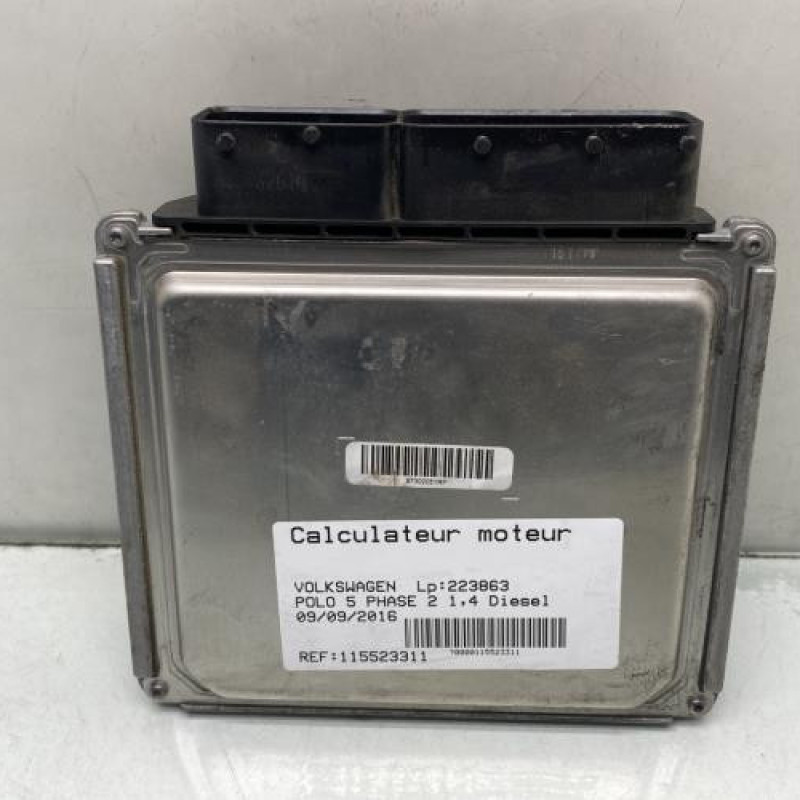 Calculateur moteur VOLKSWAGEN POLO 5 Photo n°4