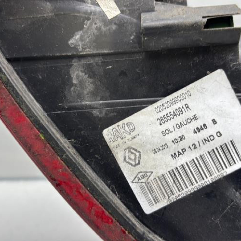 Feu arriere principal gauche (feux) RENAULT CLIO 4 Photo n°6