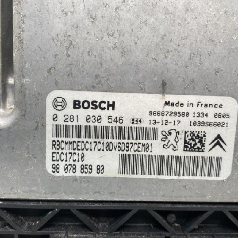 Calculateur moteur PEUGEOT PARTNER 2 Photo n°2