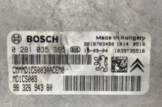 Calculateur moteur CITROEN C3 3