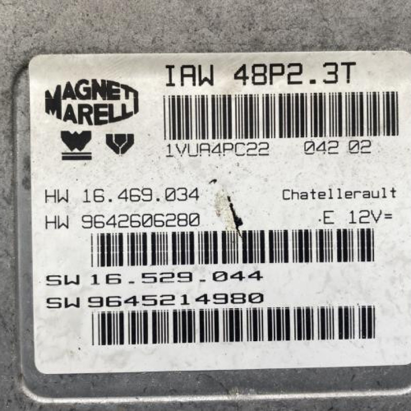 Calculateur moteur PEUGEOT 206 Photo n°4