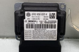 Boitier air bag VOLKSWAGEN POLO 5 Photo n°1
