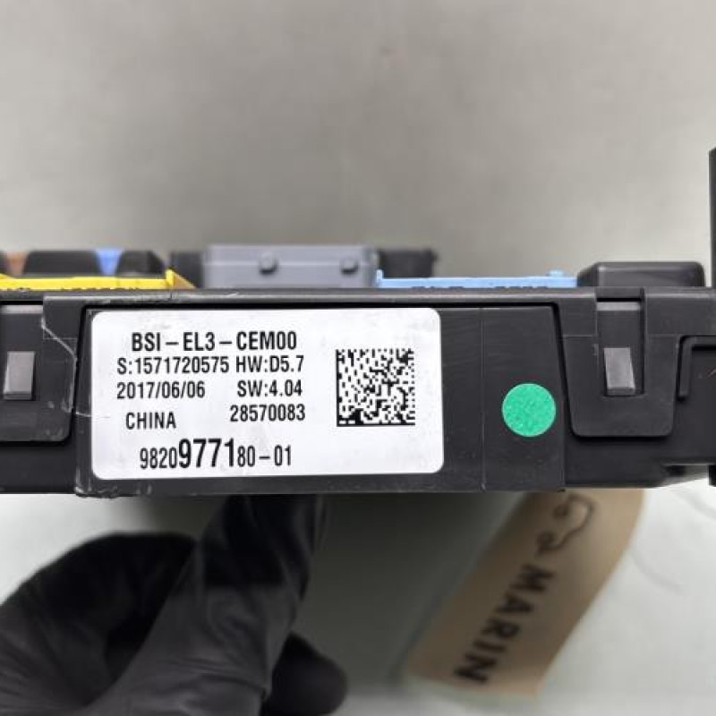 Boitier BSI CITROEN C3 3 Photo n°3