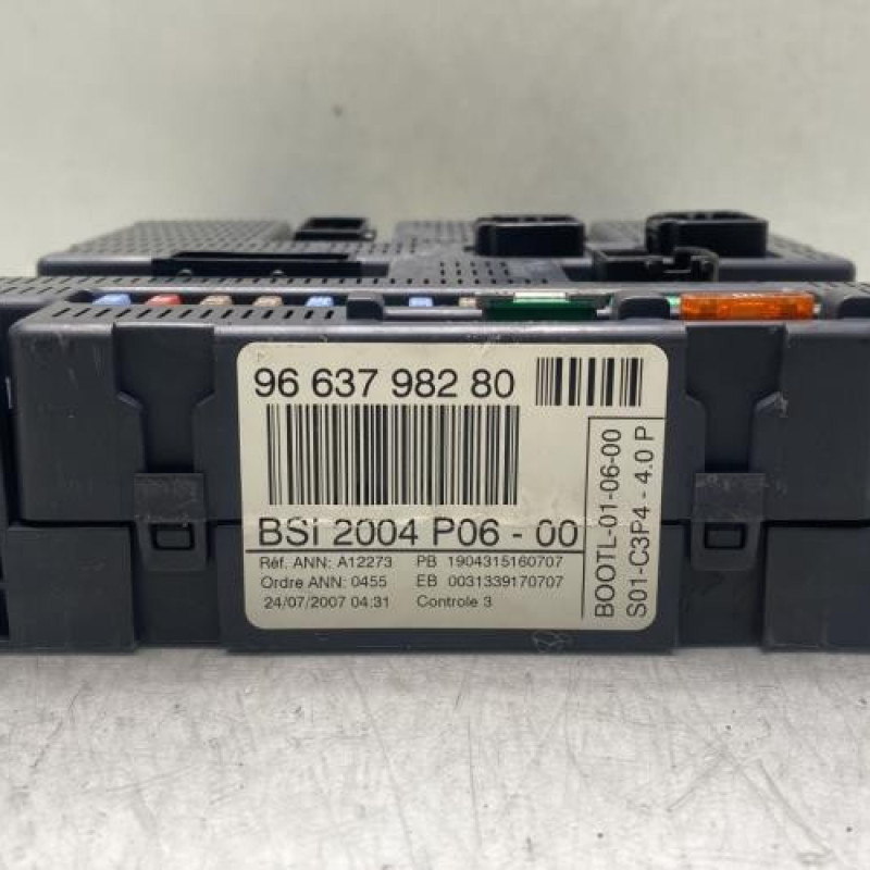 Boitier BSI PEUGEOT 207 Photo n°4