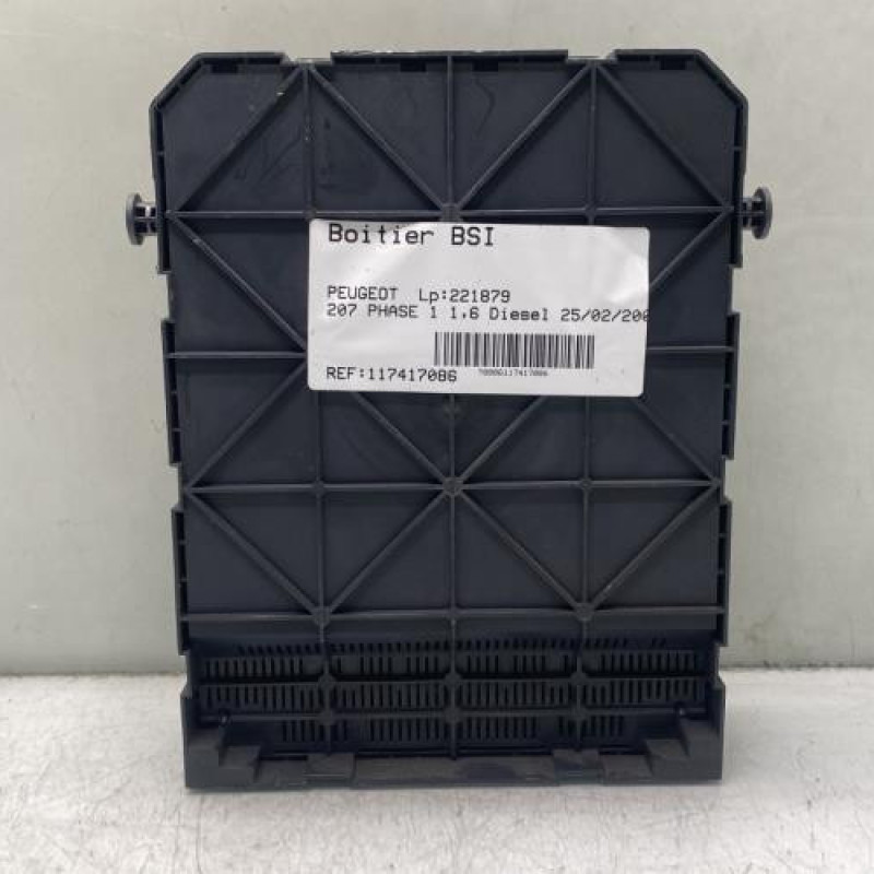 Boitier BSI PEUGEOT 207 Photo n°5