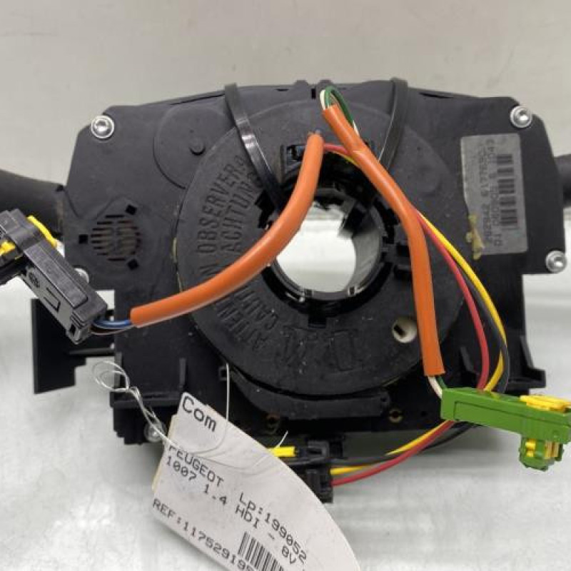 Com (Bloc Contacteur Tournant+Commodo Essuie Glace+Commodo Phare) PEUGEOT 1007 Photo n°3