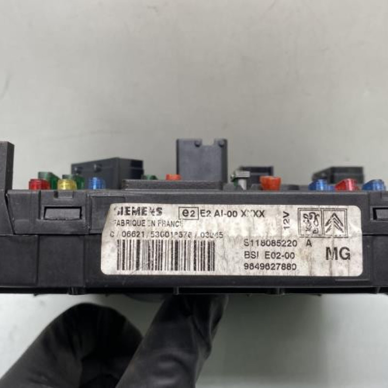 Boitier BSI PEUGEOT 206 Photo n°2