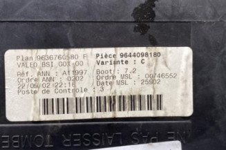 Boitier BSI PEUGEOT 307