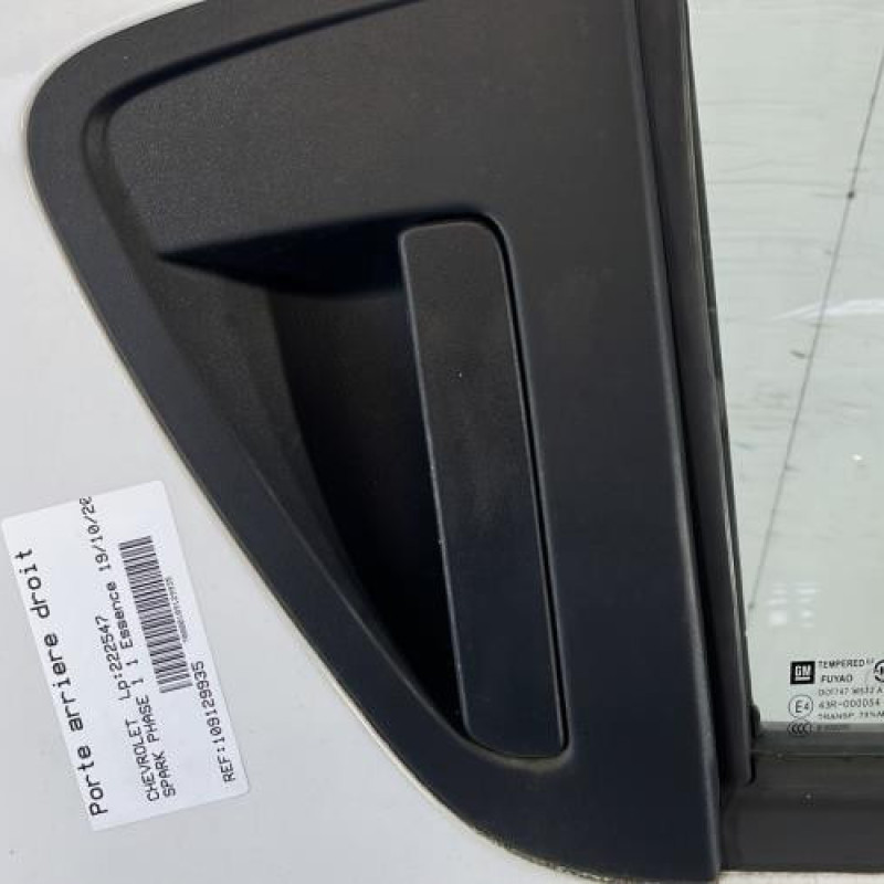 Porte arriere droit CHEVROLET SPARK Photo n°2