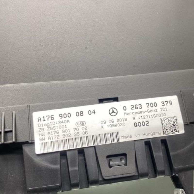 Compteur MERCEDES CLASSE A 176 Photo n°4