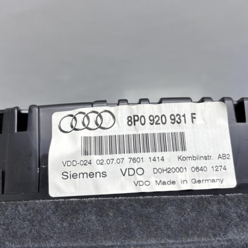 Compteur AUDI A3 2 Photo n°9