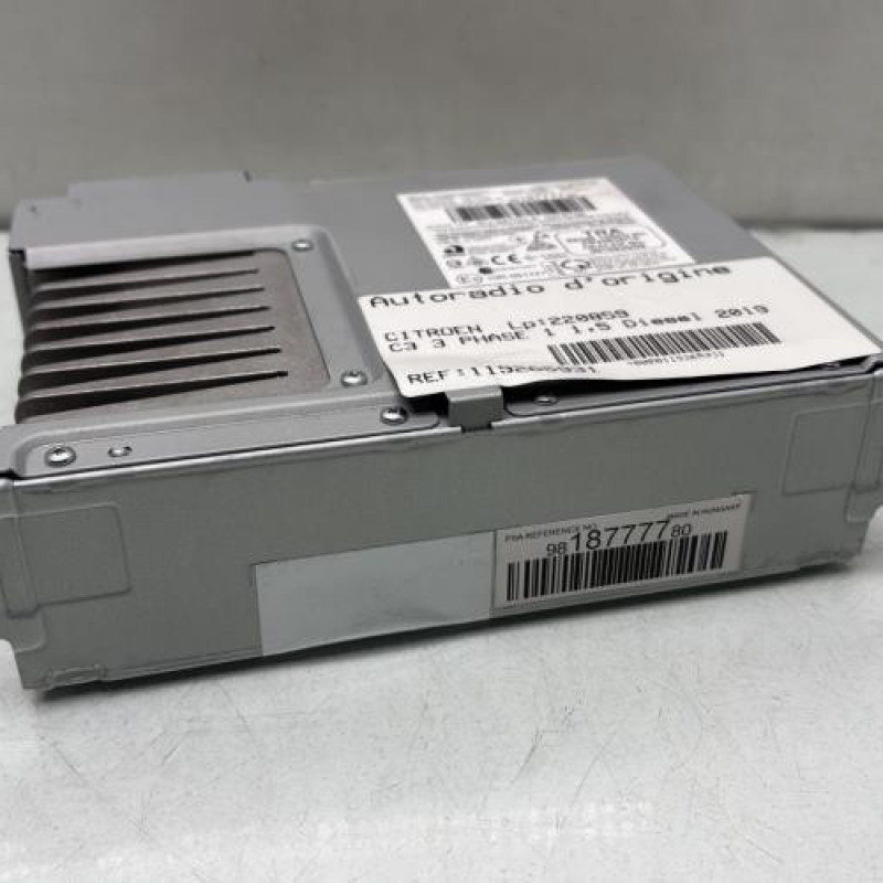 Autoradio d'origine CITROEN C3 3 Photo n°1