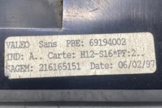 Commande chauffage RENAULT SAFRANE