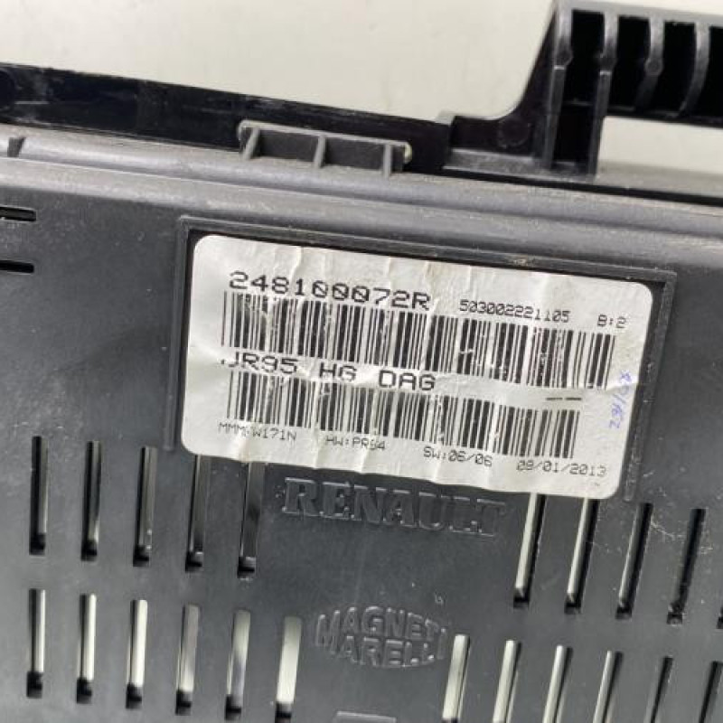 Compteur RENAULT SCENIC 3 Photo n°3