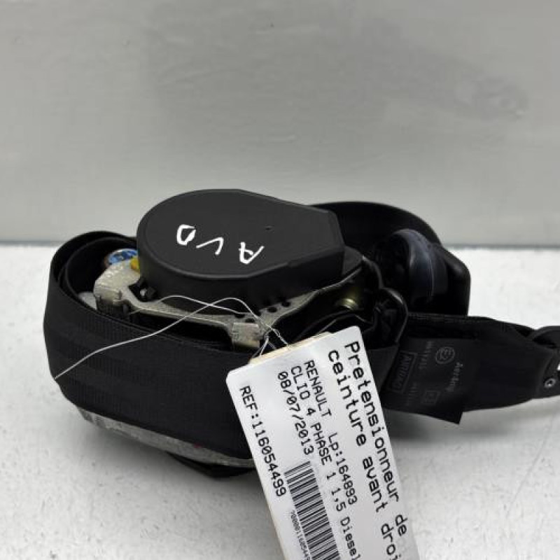 Pretensionneur de ceinture avant droit RENAULT CLIO 4 Photo n°1