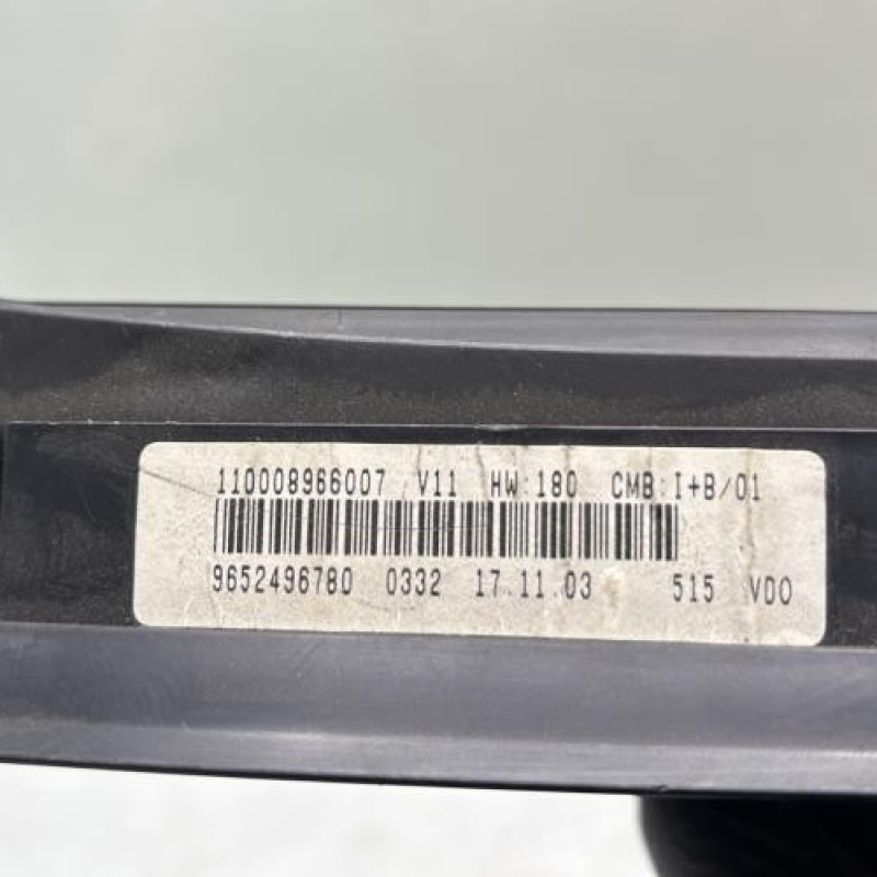 Compteur CITROEN XSARA PICASSO Photo n°6