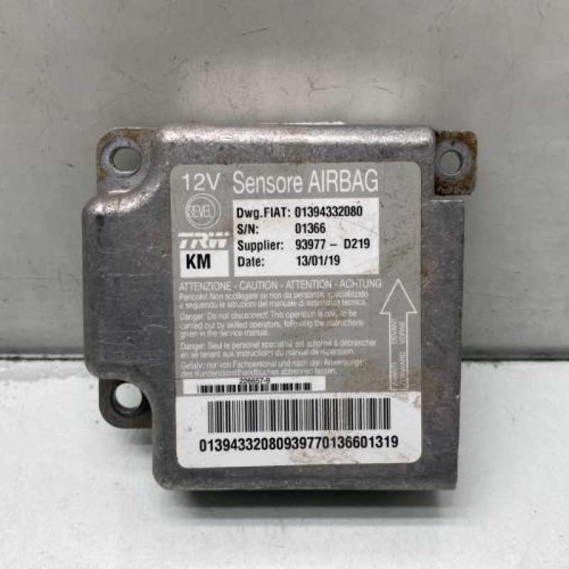 Boitier air bag CITROEN JUMPER 3 Photo n°1