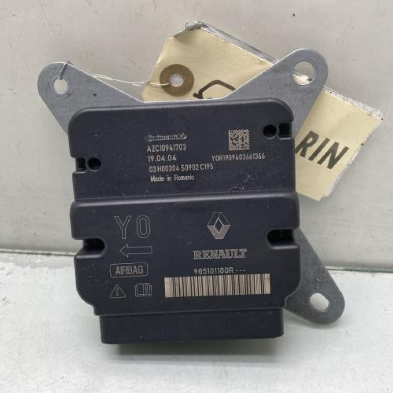Boitier air bag RENAULT TWINGO 3 Photo n°1
