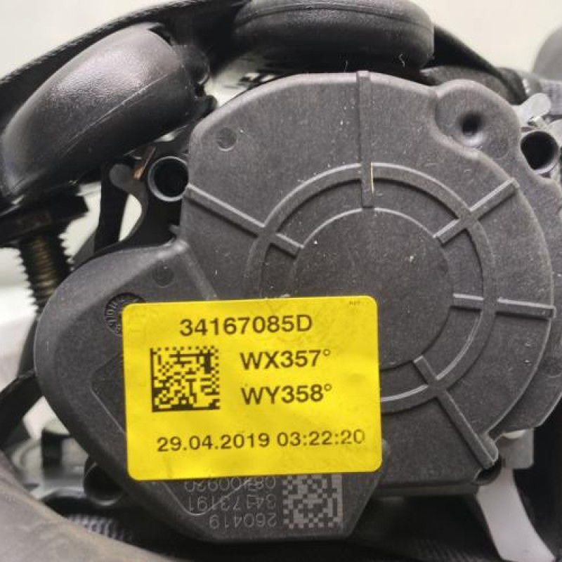 Ceinture arriere gauche RENAULT TWINGO 3 Photo n°5