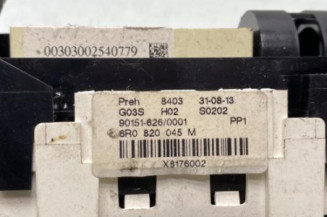 Commande chauffage VOLKSWAGEN POLO 5