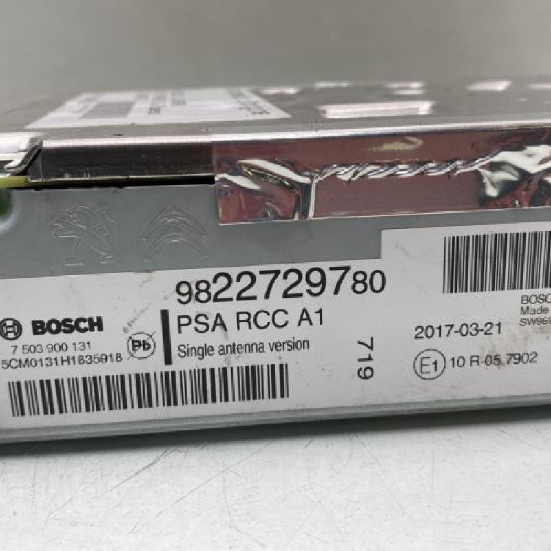 Autoradio d'origine PEUGEOT 208 1 Photo n°2