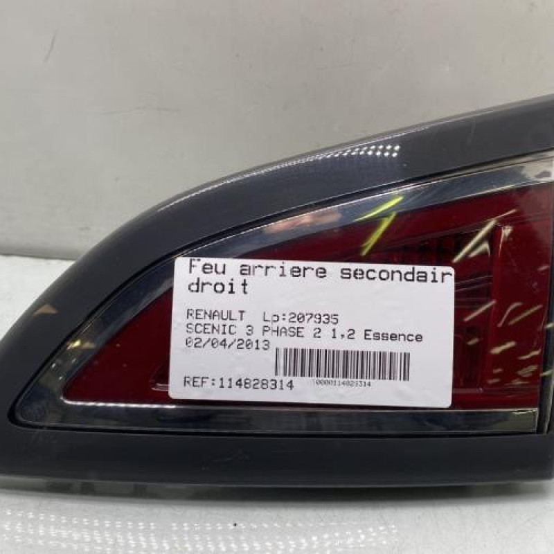 Feu arriere secondaire droit (feux) RENAULT SCENIC 3 Photo n°1