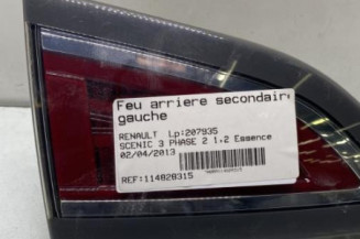 Feu arriere secondaire gauche (feux) RENAULT SCENIC 3 Photo n°1
