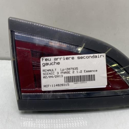 Feu arriere secondaire gauche (feux) RENAULT SCENIC 3 Photo n°1