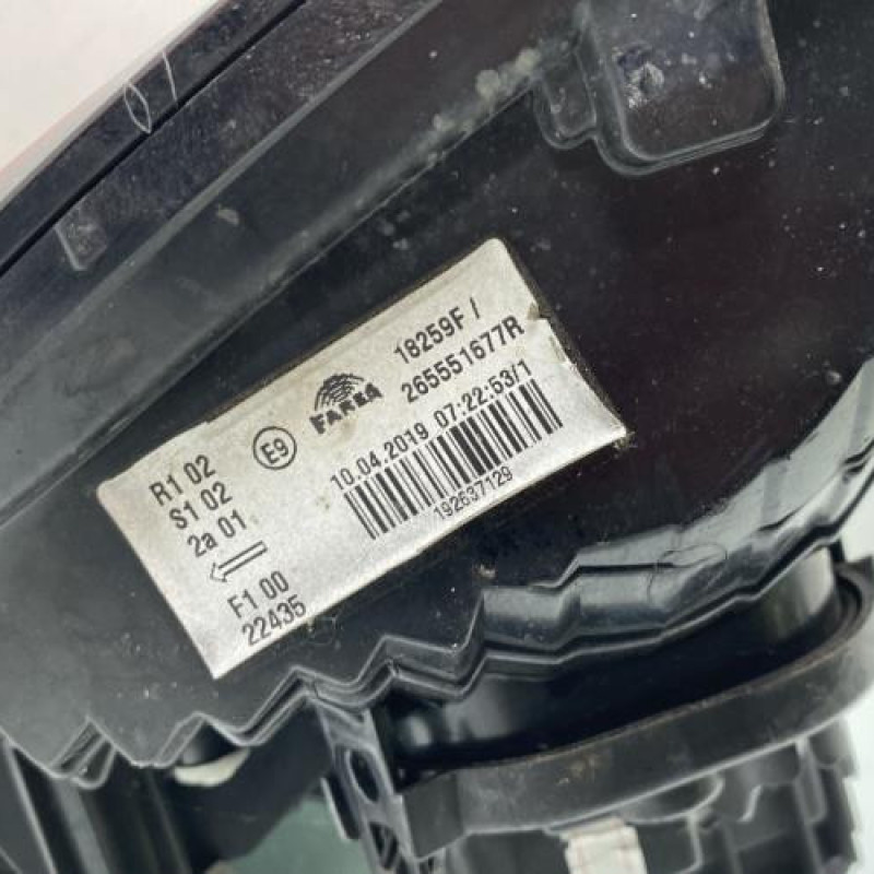 Feu arriere principal gauche (feux) RENAULT TWINGO 3 Photo n°4