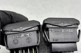 Interrupteur de leve vitre avant gauche RENAULT CLIO 1