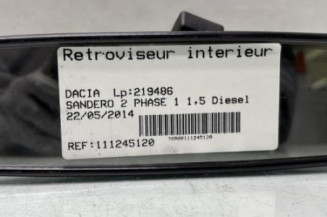 Retroviseur interieur DACIA SANDERO 2 Photo n°1