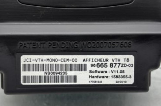 Afficheur PEUGEOT 3008 1