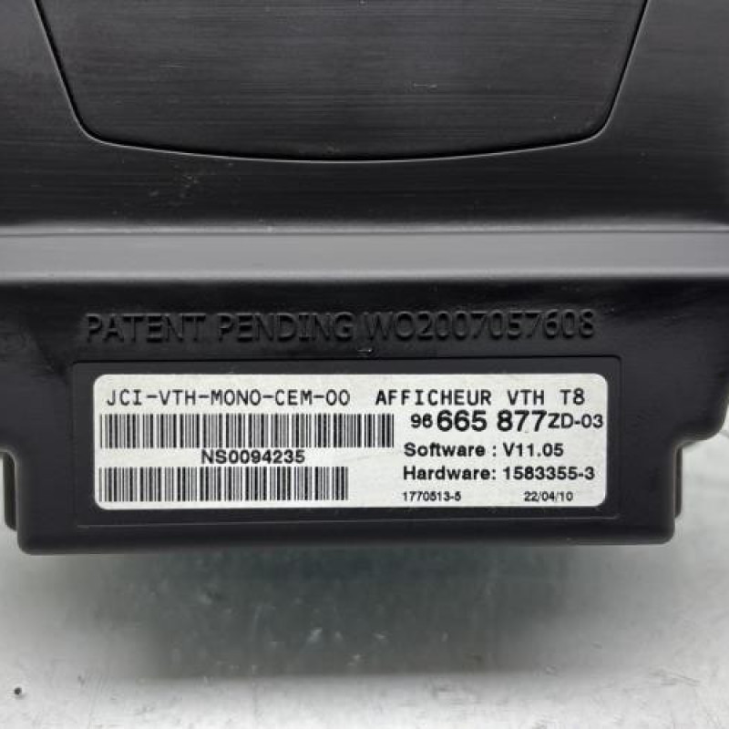 Afficheur PEUGEOT 3008 1 Photo n°2