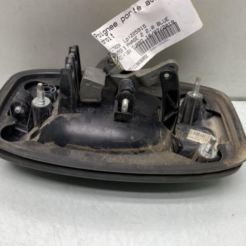 Poignee porte avant droit CITROEN JUMPER 3 Photo n°3