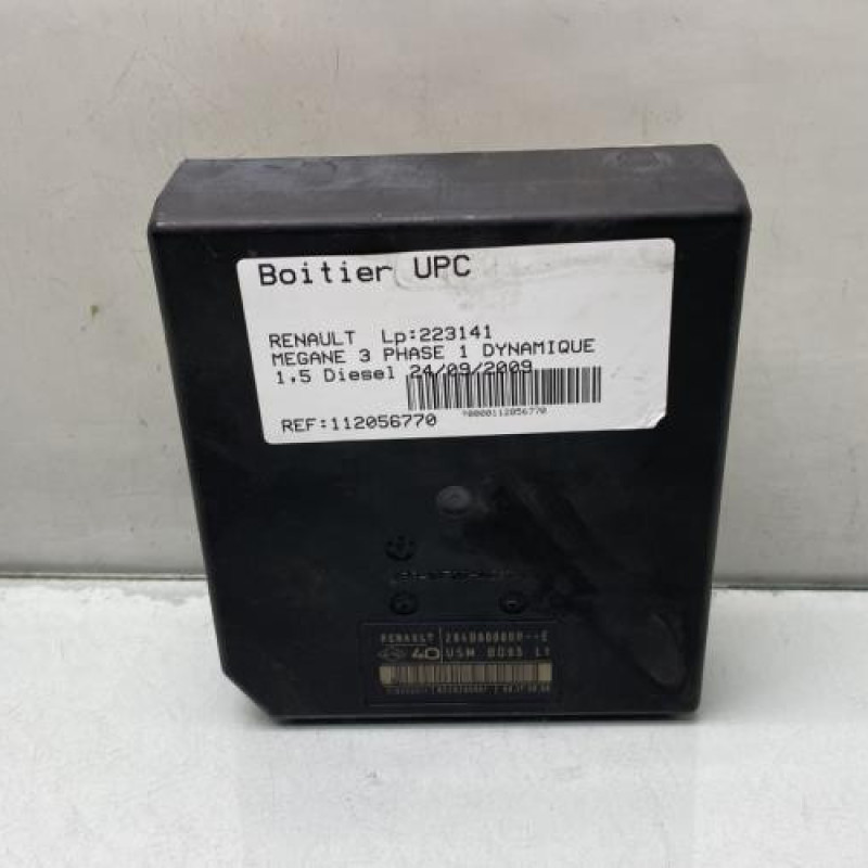 Boitier UPC RENAULT MEGANE 3 Photo n°2