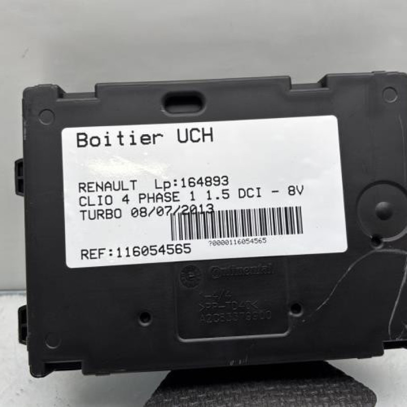 Boitier UCH RENAULT CLIO 4 Photo n°3