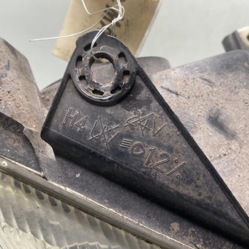 Optique avant principal droit (feux)(phare) PEUGEOT 206 Photo n°2