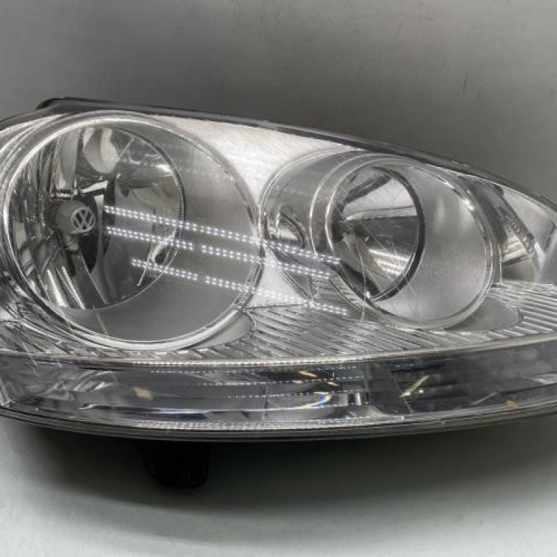 Optique avant principal droit (feux)(phare) VOLKSWAGEN GOLF 5 Photo n°1