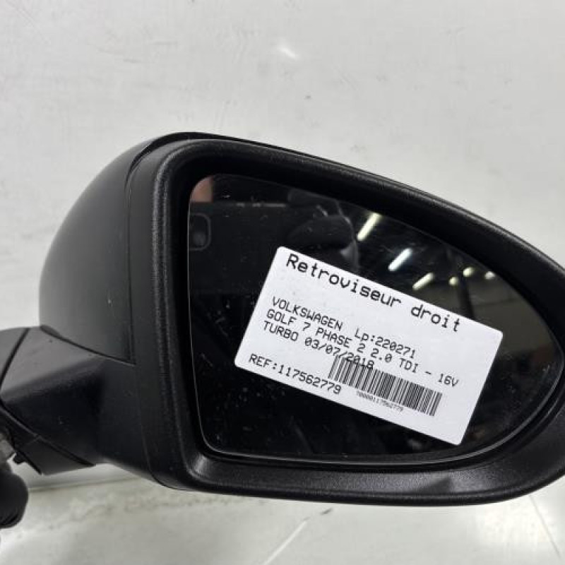 Retroviseur droit VOLKSWAGEN GOLF 7 Photo n°1