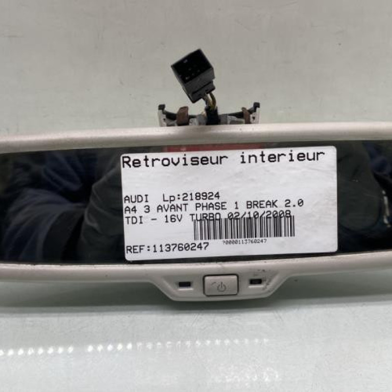 Retroviseur interieur AUDI A4 3 Photo n°1