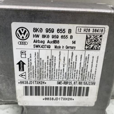 Boitier air bag AUDI A4 3