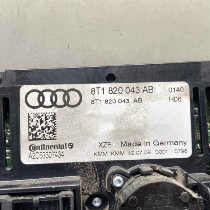 Commande chauffage AUDI A4 3 Photo n°3
