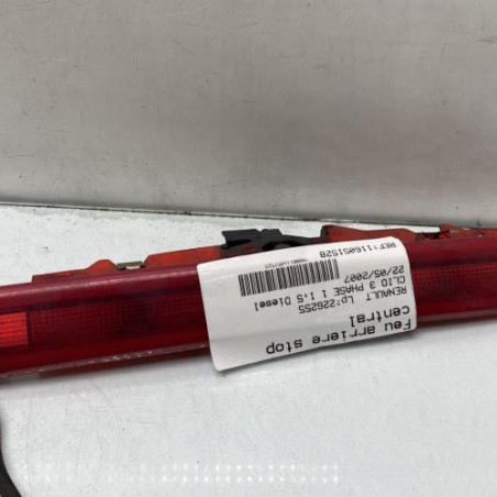 Feu arriere stop central RENAULT CLIO 3 Photo n°1