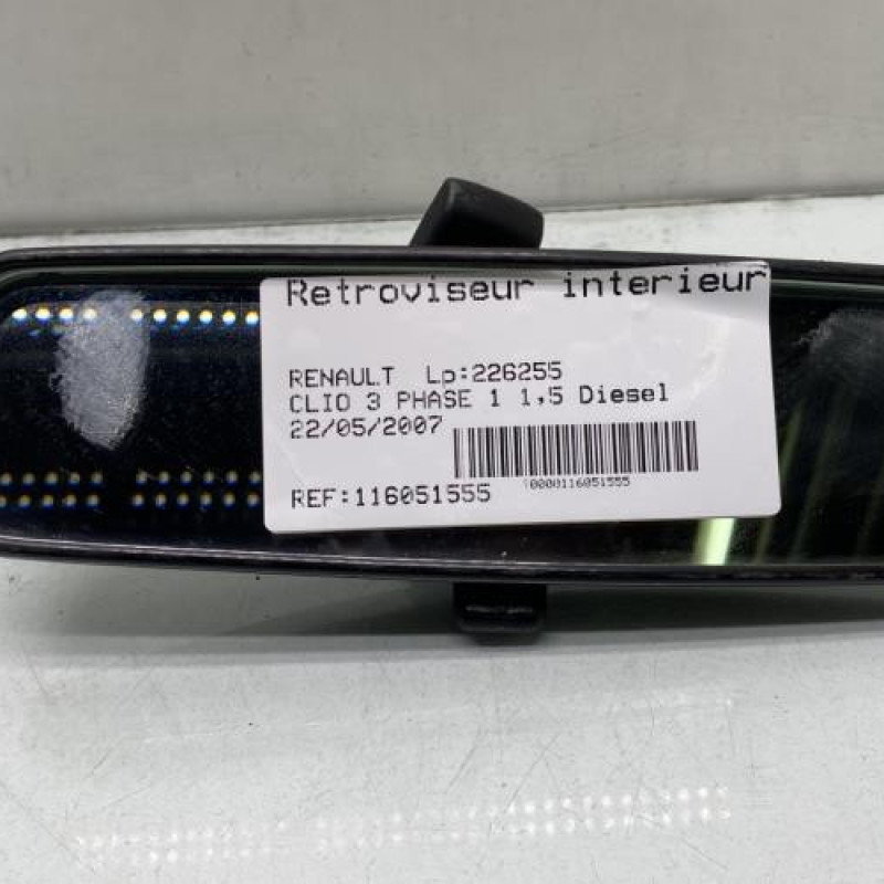 Retroviseur interieur RENAULT CLIO 3 Photo n°1