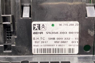 Commande chauffage CITROEN C5 2