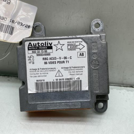 Boitier air bag PEUGEOT 206+ Photo n°1